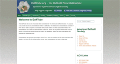 Desktop Screenshot of dafftube.org